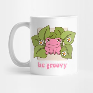 Frog Be groovy Mug